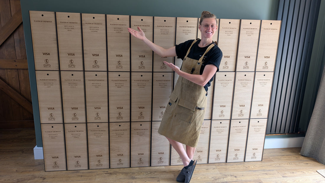 Behind the Build: How I Handcrafted the UEFA Women's EURO Trophy Boxes