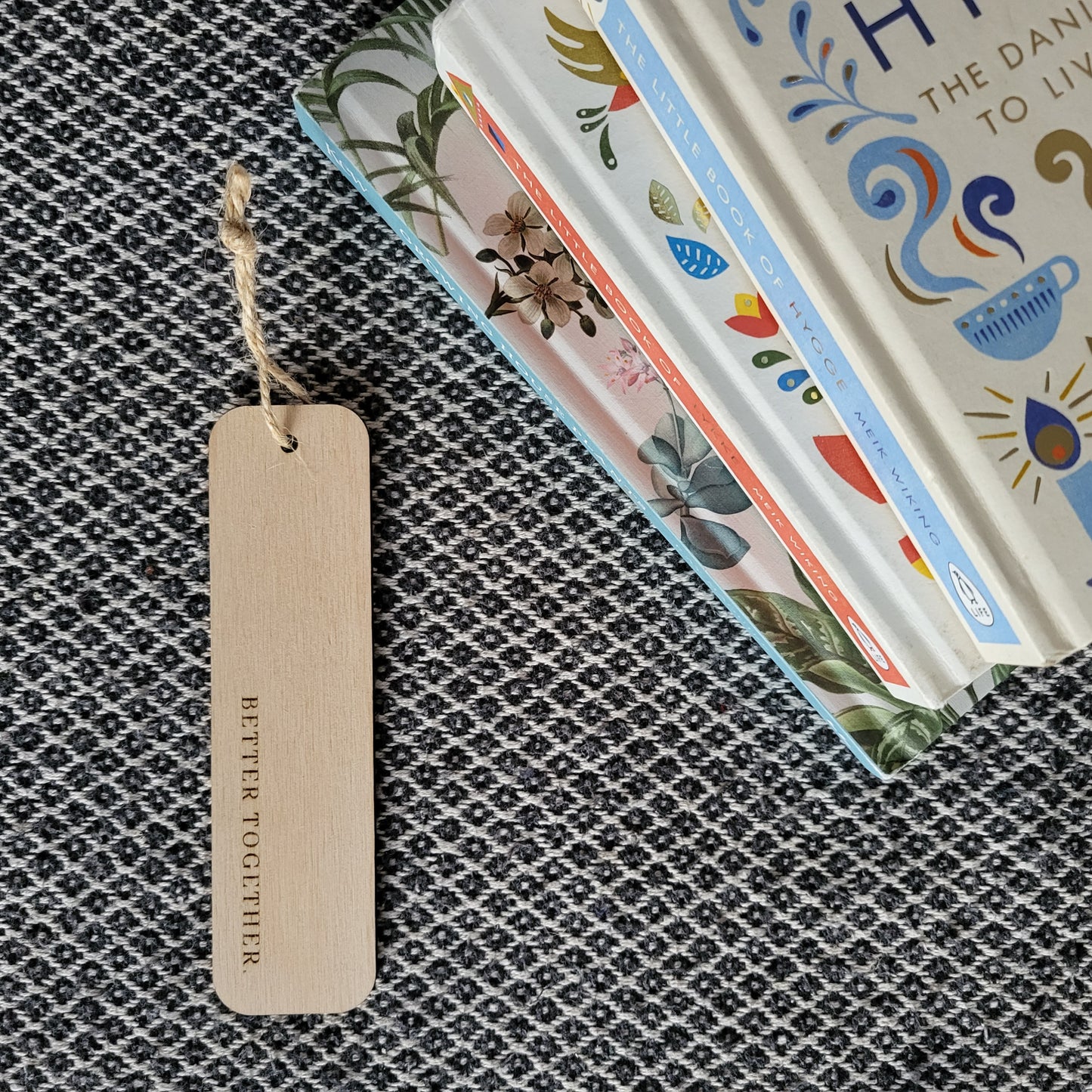 Wooden Bookmark – Handmade, Eco-Friendly, Sustainable Gift with Engraved Quotes
