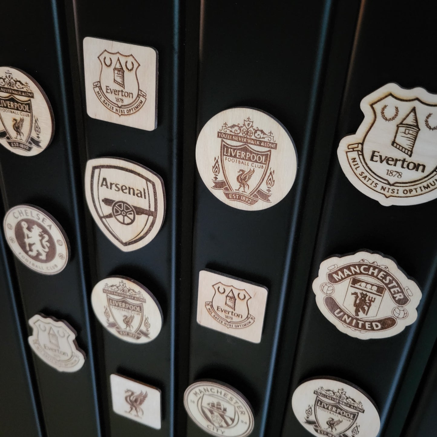 Personalised Wooden Fridge Magnet – Custom Engraved Eco-Friendly Kitchen Gift – Sustainable Rustic Décor for Home, Office or Special Occasions