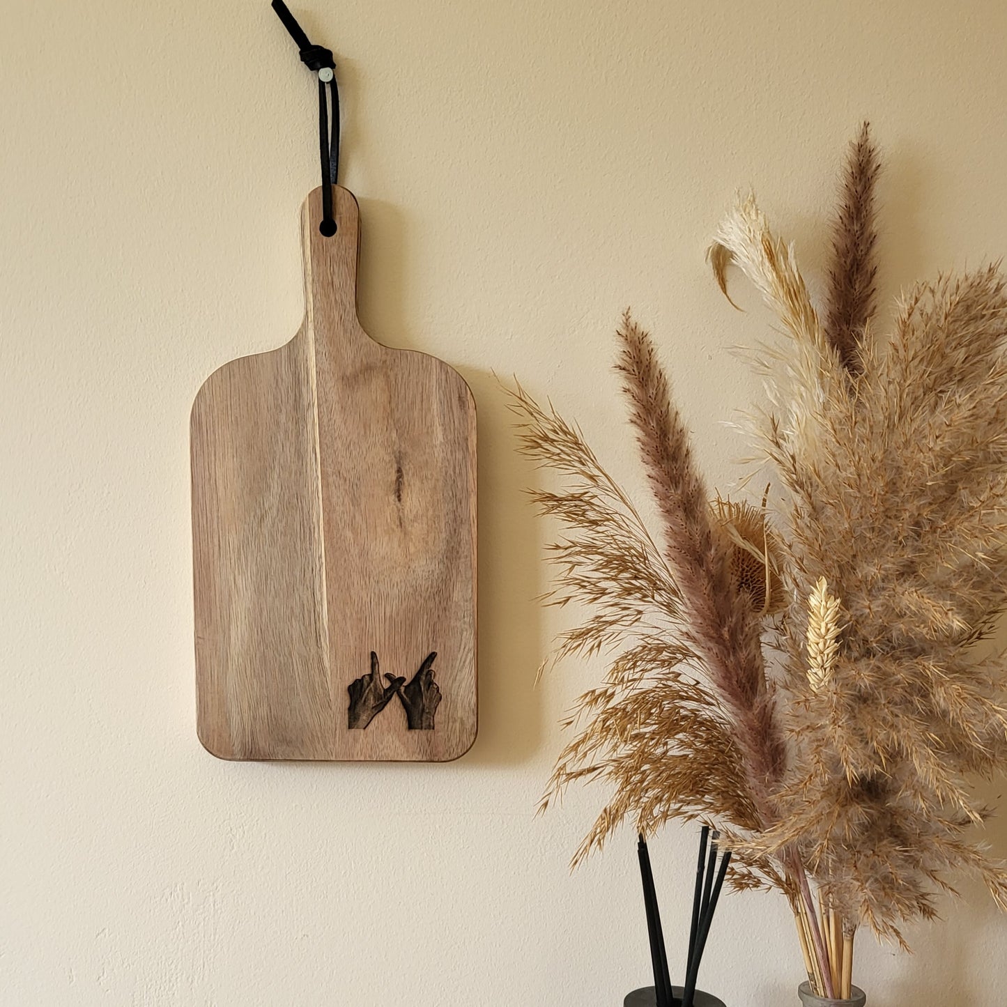Personalised Small Wooden Chopping Board – Custom Engraved Eco-Friendly Kitchen Gift for Weddings, Anniversaries, and Housewarmings