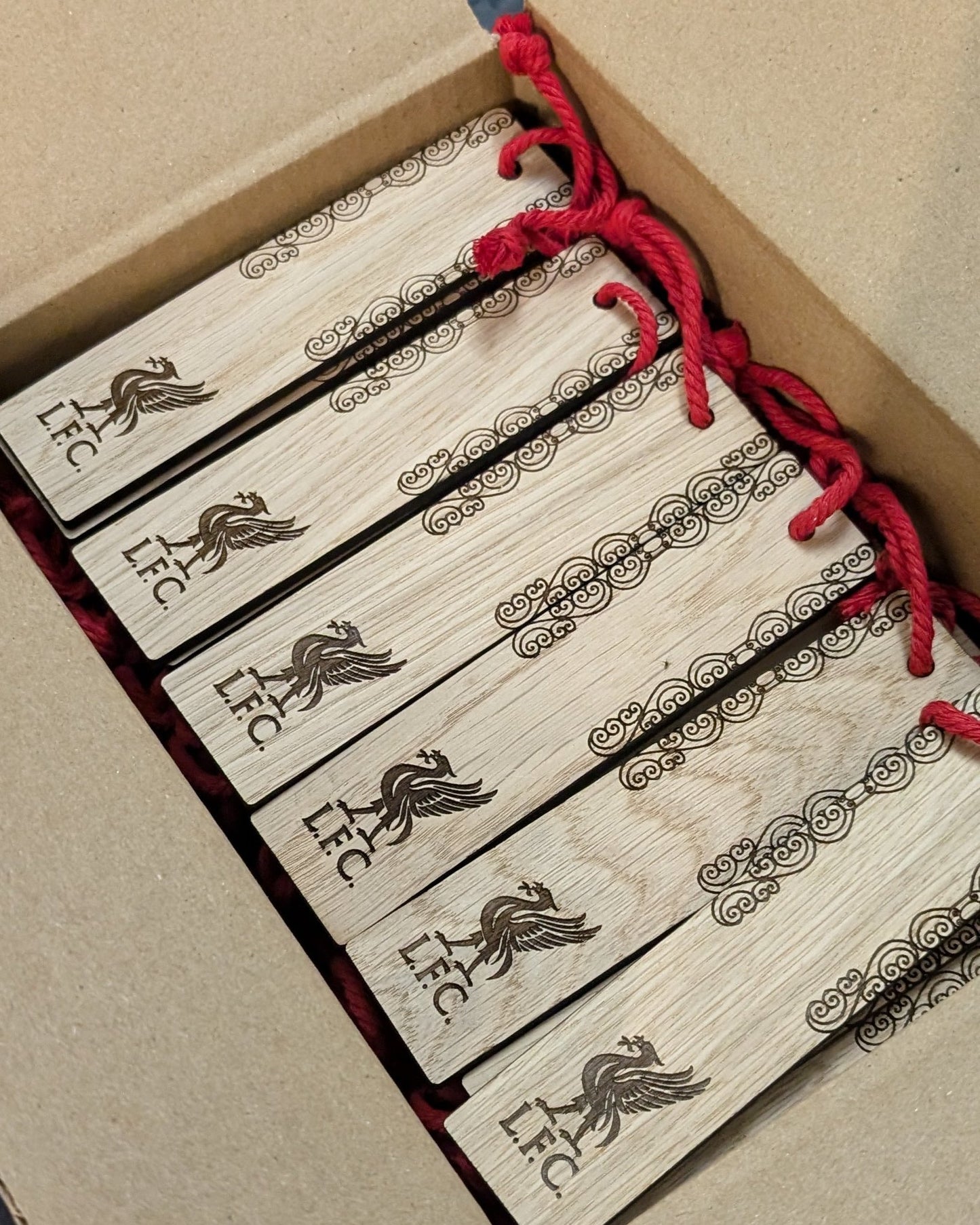 Personalised Wooden Bookmark with Logo – Custom Engraved Eco-Friendly Promotional Gift for Businesses & Events