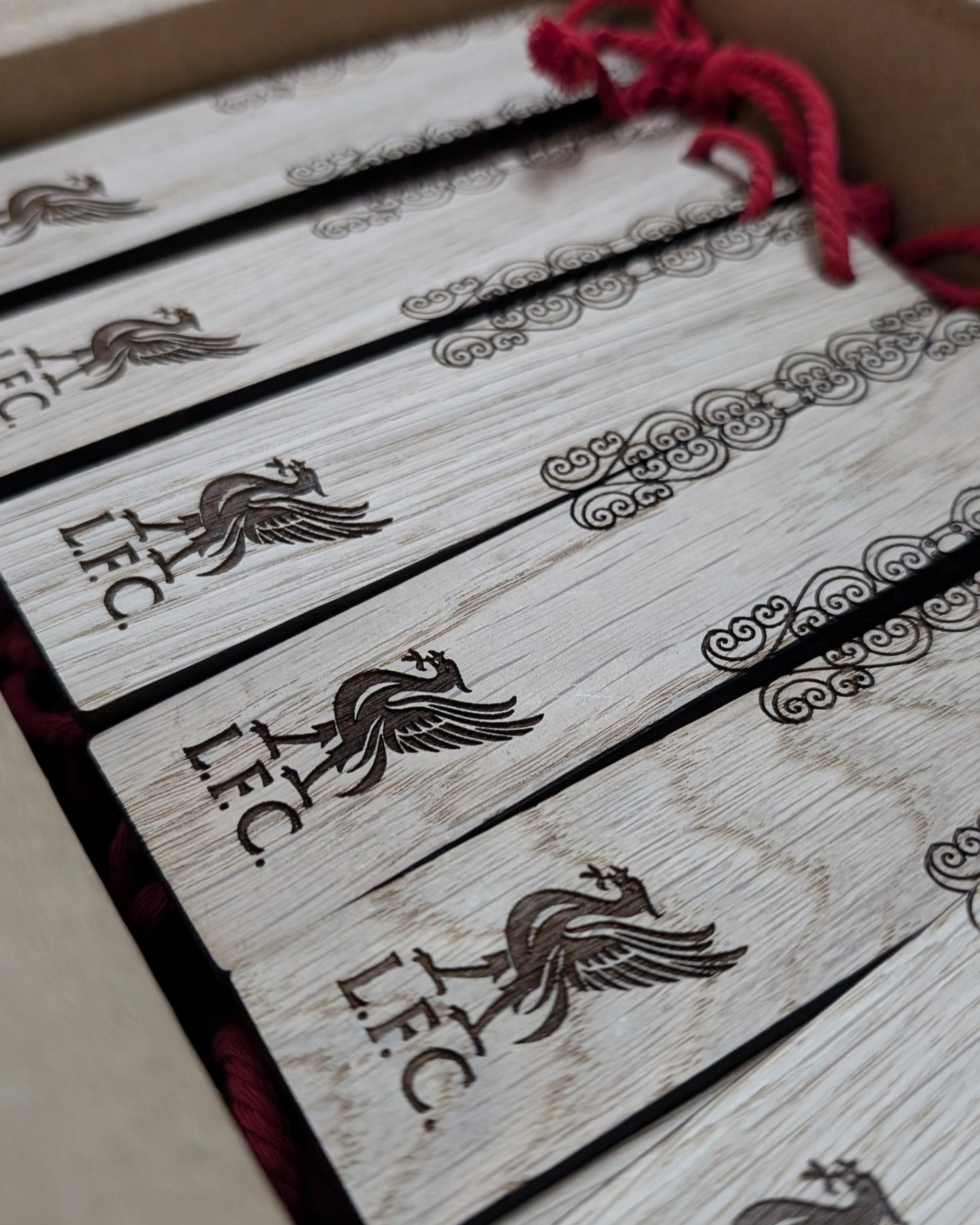 Personalised Wooden Bookmark with Logo – Custom Engraved Eco-Friendly Promotional Gift for Businesses & Events