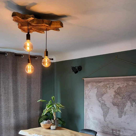 Wooden Ceiling Light