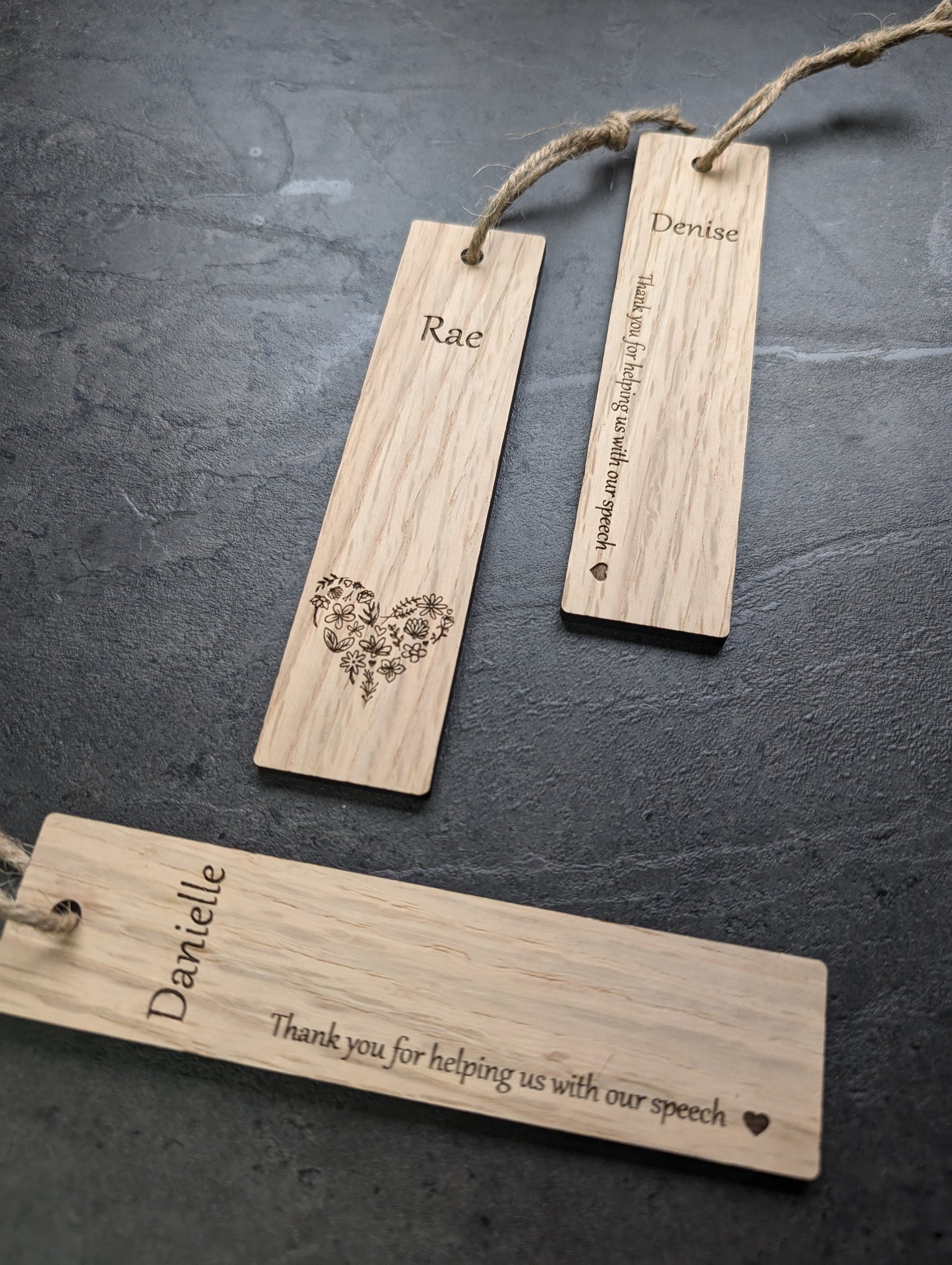 Personalised Wooden Bookmark – Custom Engraved Eco-Friendly Reading Gift with Quote or Name – Sustainable Gift for Book Lovers, Students & Teachers